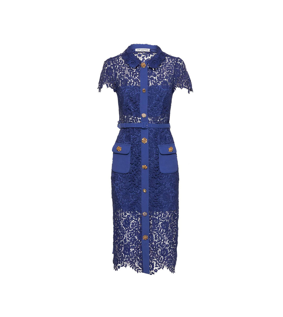 SELF-PORTRAIT Midi-Kleid