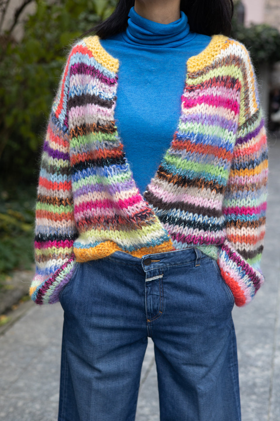 CLOSED Rollkragenpullover